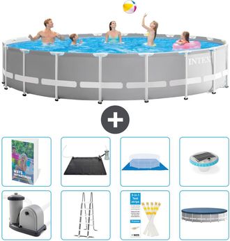Intex Piscina Prism Frame Redonda - 610x132 Cm - 9-piezas S598