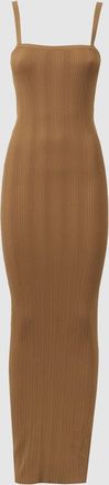 Good American Womens Tan Maxi Dress, Size: S