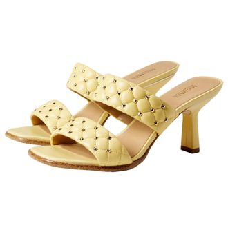 Michael Kors Amelia Mule Buttercup 40T1AMMP1L Womens
