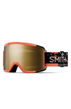 Smith Squad 203mm ChromaPop Snow Goggles in Cinder Chop Up/chromapop Black at Nordstrom