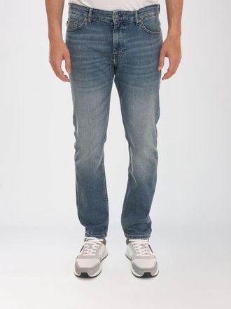 HUGO BOSS Jeans skinny slim fit in denim di cotone a cinque tasche con vita media