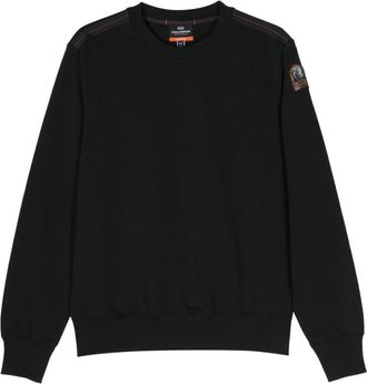 Parajumpers K2 logo-patch sweatshirt - men - Polyester/Cotton - 3XL - Black