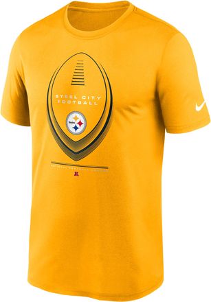 Nike Pittsburgh Steelers Legend Icon Nike Mens Dri-FIT NFL T-Shirt in Brown | NKGK76I7L-NDB