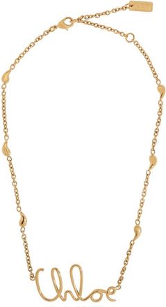 Chlo&eacute; Ketting met logo - Dames - Kettingen - Geel - ONE Size - Accessoires