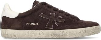 Premiata Steven Sneaker - Dames - Sneakers - Bruin - 44 EU - Leer - Schoenen