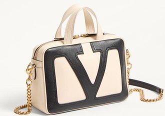 Valentino Garavani Borsa A Mano Valentino Garavani Viva Superstar In Nappa Donna BURRO/NERO UNI