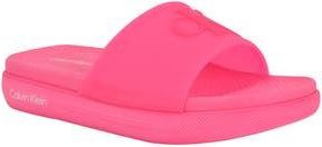 Calvin Klein Peari Slide Sandal in Dark Pink at Nordstrom Rack, Size 10