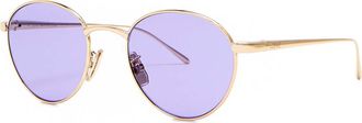 Loewe Round-frame Sunglasses - Silver - One Size