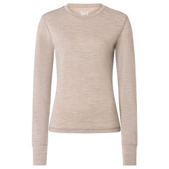 super.natural Tundra 175 L/S Longsleeve f&uuml;r Damen | beige