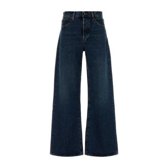Frame Denim The Loose Jeans - female - Frame - Wide Jeans - Blue - W26 - Jeans