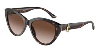 Jimmy Choo London JC5007F Asian Fit 500213 Womens Sunglasses Tortoiseshell Size 55