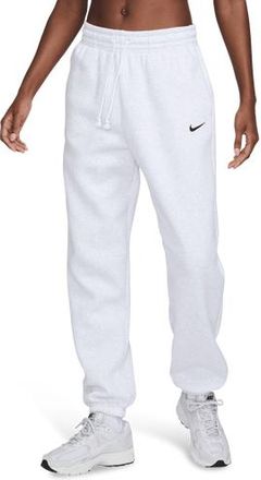 Nike Womens Phoenix HR OS Pants - Birch Heather/Black Size XXL