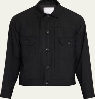 sacai Chalk Stripe Jacket