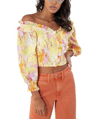 Hale Bob Hale Bob Smocked Top
