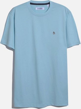Original Penguin Mens Penguin Original crew neck t shirt cool blue - Size: 38