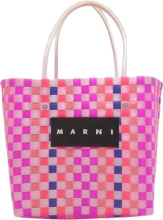 Marni Pre-owned Tote Bags, female, Pink, Size: ONE SIZE Pre-owned Tote Bag