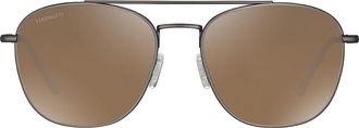 Serengeti Eyewear Carroll Large Polarized SS598004 Womens Sunglasses Gunmetal Size 58