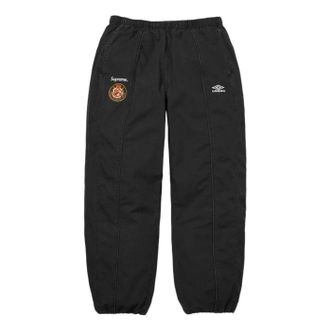 SUPREME x Umbro SS26 Cotton RipsT-Shirt Track Pant Black SUP-SS26-029-BLK