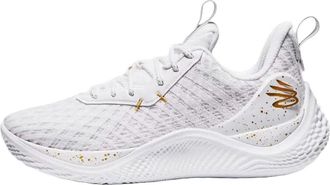 Under Armour Curry 10 Team White Metallic Gold 3026624-102
