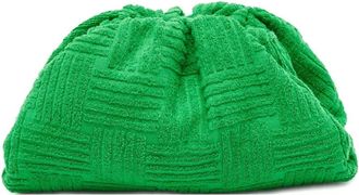 Bottega Veneta Clutch Terrycloth - Verde