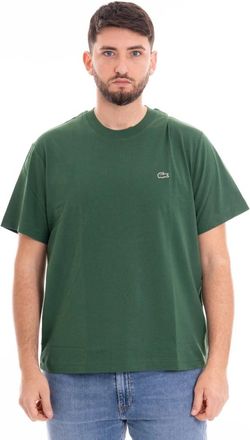 Lacoste T-Shirt Klassieke Pasvorm - Heren - T-shirts - Groen - XL - Tops