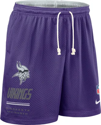 Nike Minnesota Vikings Sideline Reversible Nike Mens Dri-FIT NFL Shorts in Purple | 03BF0HMU9M-MDC
