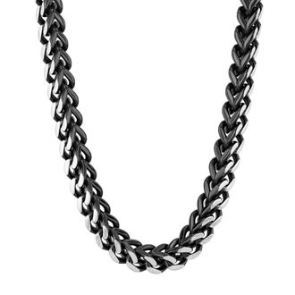 Robert Alton Mens Stainless Steel Curb Chain Necklace