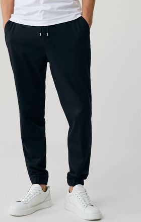 Genti Monogram broek Bridge zwart