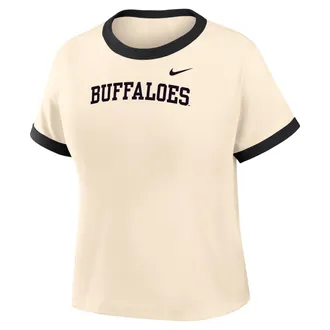 Nike Womens College (Colorado Ringer T-Shirt in Brown | IV9314-120