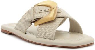 Schutz Lois Slide Sandal in Off White at Nordstrom, Size 7.5
