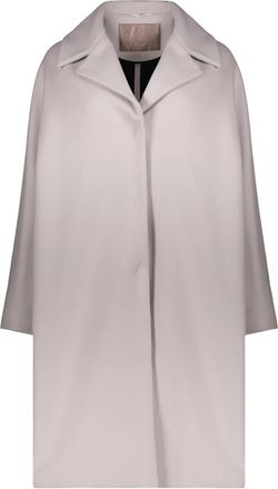 Herno Elegant Jas met Wijde Silhouet - Dames - Mantel - Grijs - 2XL - Wol - Jassen