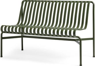 HAY Palissade Dining Bench ohne Armlehnen, olive