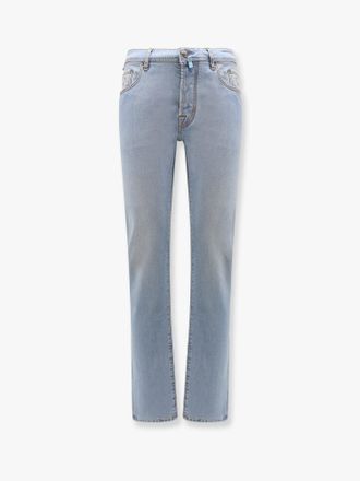 Jacob Cohen Jeans bard in cotone stretch con fazzoletto iconico - JACOB COHEN - gender_Man
