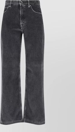 Fendi tailored trousers belt loops pockets design