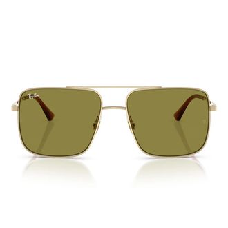 Ray-Ban Sunglasses Rb3758 9213/2 Ari Gold/Green Unisex