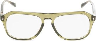 Jacquemus Pilot Frame Glasses - unisex - Brillen - Groen - ONE Size - Accessoires