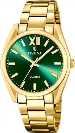 Festina Womens F20640-9 Ladies Boyfriend Watch - Gold - One Size