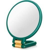 OEM Espejo De Bolsillo De Doble Cara, Aumento De 1x/15x, Con Asa Plegable, Espejo De Maquillaje Port&aacute;til Para Viajes (verde Militar) - Crezuo