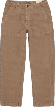 Fortela Linen Fatigue Trousers in Mou at Nordstrom, Size 28 Eu