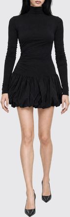 Andamane Mini abito Alex in jersey drappeggiato a maniche lunghe