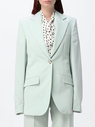 Stella McCartney Blazer monopetto in pura lana a un bottone