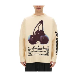 Jil Sander Uomo, Maglie, Beige, L, new