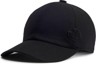 Patou JP baseball cap - unisex - Virgin Wool - L - Black