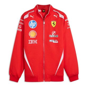 Puma Scuderia Ferrari Replica Drivers Bomber Jacket PUMA Red 713817-01