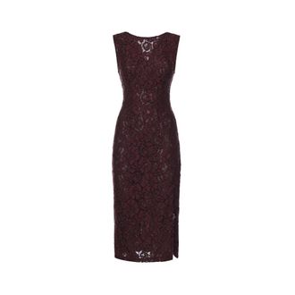 Pinko Party Dresses, female, Purple, Size: 2XS Drupa Lace Dress