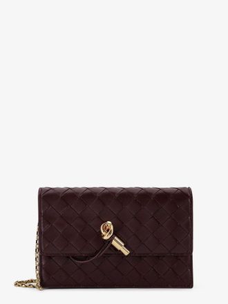 Bottega Veneta Borsa a tracolla in pelle con motivo Intrecciato - BOTTEGA VENETA - gender_Woman