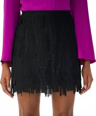 Trina Turk Rico Skirt In Black