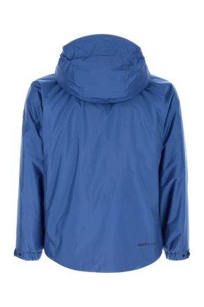 Moncler Mens Blue Polyester Thurn Down Jacket 75c Base Fabric: Polyamide-Nylon Giubbini Polyamide/nylon