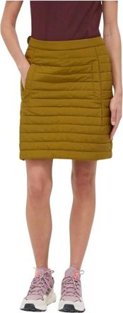 Jack Wolfskin Iceguard Skirt - Dames - Skatekleding - Groen - S - Wol - Fitness