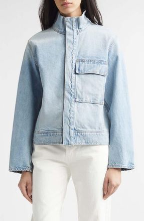 Nili Lotan Marilou Denim Jacket in Alice Wash at Nordstrom, Size X-Small